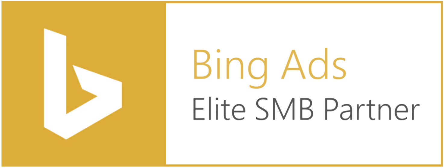 Bing Ads Elite SMB Partner badge