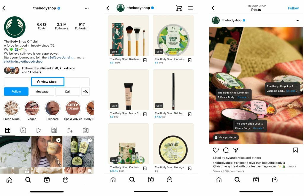 Instagram Features - Instagram Shopping.